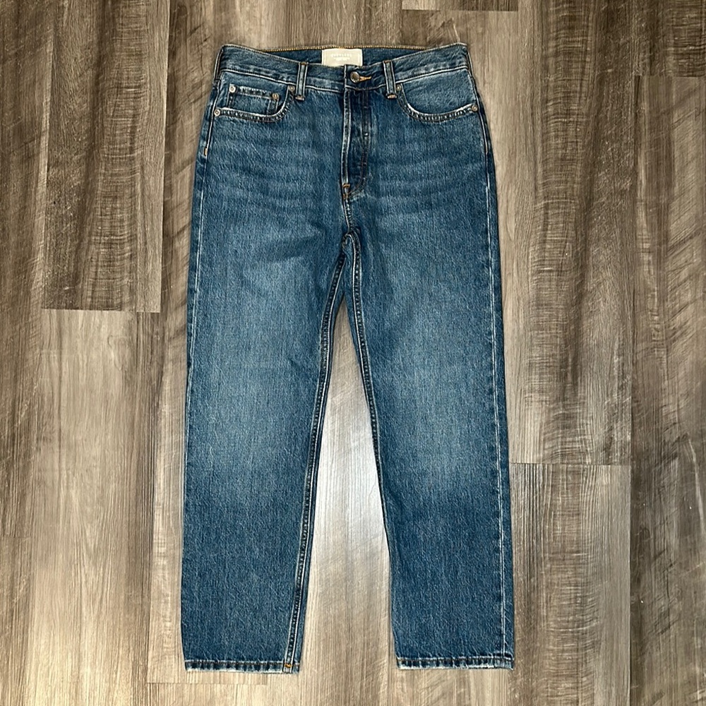 Everlane The Relaxed Straight Fit Jeans - 25 Regular (Measures 29)